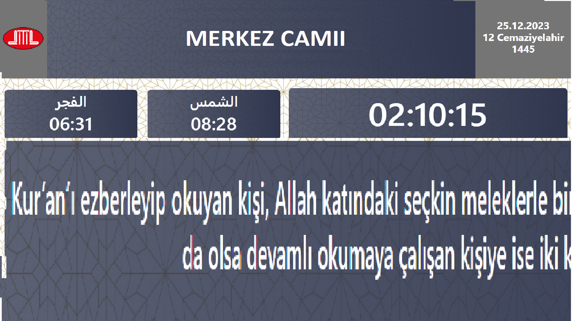 Saat Uygulamasina Hadisler Eklendi